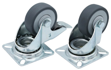 2 50mm Casters - Locking and Non  