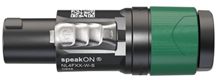 Neutrik NL4FXX-W-S SpeakON 4 Pole Connec 