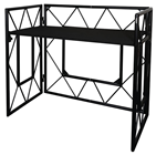 Foldable Truss DJ Booth in Black with% 