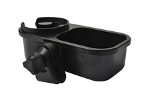 Clamp-on Cup Holder with Tray for Micr 