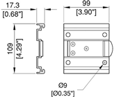 CASTER PLATE 