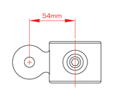 PIPECLAMP SWIVEL (MALE SECTION) 