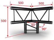 Contestage 50mm Ladder Truss 3 Way Ver 