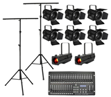 Portable Stage Lighting Kit with LED F 
