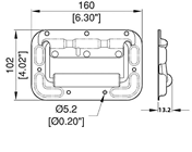 Surface Mounting Flight Case or Cabinet% 