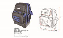 Heavy-Duty Tool Backpack with Waterproof%2 