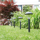 LED Solar Garden Post Light - Pack o 