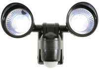 Battery Powered Twin LED Floodlight with 