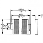 19 Inch Rack Security Panels 