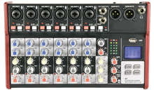 8 Channel Compact Mixer with USB &%2 