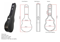 Electric Guitar Hard Case for LP Style 