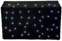 White LED Starcloth for DJ BoothProXL