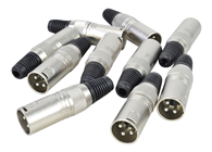 3 Pin XLR Male Connectors Pack of 10 