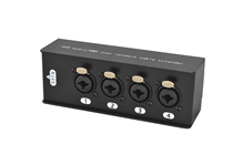 4 Way RJ45 Socket to XLR or Jack C 