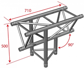 Contestage Trio290 50mm Truss 3 Way Ve 