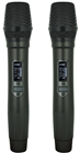 Twin Handheld UHF Microphone System DM%2 