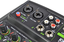 4 Channel Mixer with Bluetooth, USB  