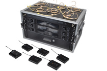 6 Way Wireless Microphone Set with Bel 