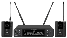 Wireless Dual Beltpack Microphone System UHF Channel 38 and 70 QW1960V3 by Q-Audio