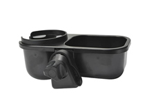 Clamp-on Cup Holder with Tray for Micr 