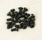 12MM M6 PANHEAD BOLT (BLACK) PACK  