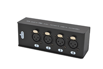 4 Way RJ45 Socket to XLR or Jack C 