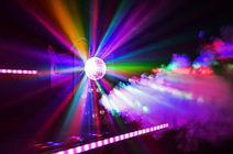 400W LED Fog Machine with RGB Magic  