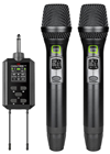 Dual UHF Wireless Handheld Microphone Sy 