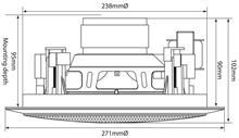 Ceiling Speakers 100V Line in Choice o 