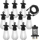 Party Lights with 10 Warm White Lamps% 
