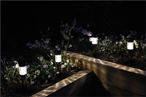 LED Solar Decorative Garden Post Lights% 
