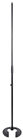 Straight Microphone?Stand with Cast Iron 