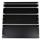 19” Blank Rack Panel With Black F 