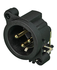 Neutrik NC3MAAH 3 Pin XLR Male XLR P 