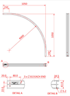 Doughty Curved Studio Rail 60 - Choice 