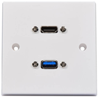 Multimedia Wallplate with 8K HDMI &  