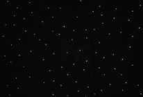 6 x 3m Tri LED Star Cloth 