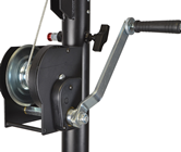 Wind Up Lighting Stand with 4M Max H 