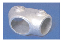 PIPECLAMP ADJUSTABLE SHORT TEE (30-60  