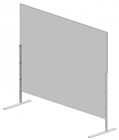 Free Standing Protective Health Screen 1 