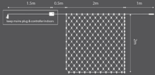 Outdoor LED Net Light with Controller  