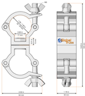 Swivel Coupler 32-35mm - Choice Of Col 