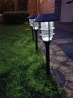 Solar Stake LED Light Set of 4 