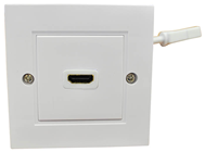 Single HDMI Wall Plate with Flying Lea 