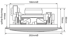 Ceiling Speakers 100V Line in Choice o 