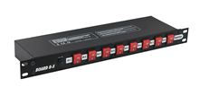 8 Way Switch Controller With IEC Outle 