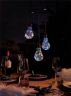 Battery Powered 3 Drop LED Pendant Mul 