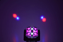 Orbital RGBW & UV LED Moving Head 