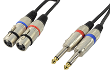 Cobra  Two XLR Female To Two Mono  